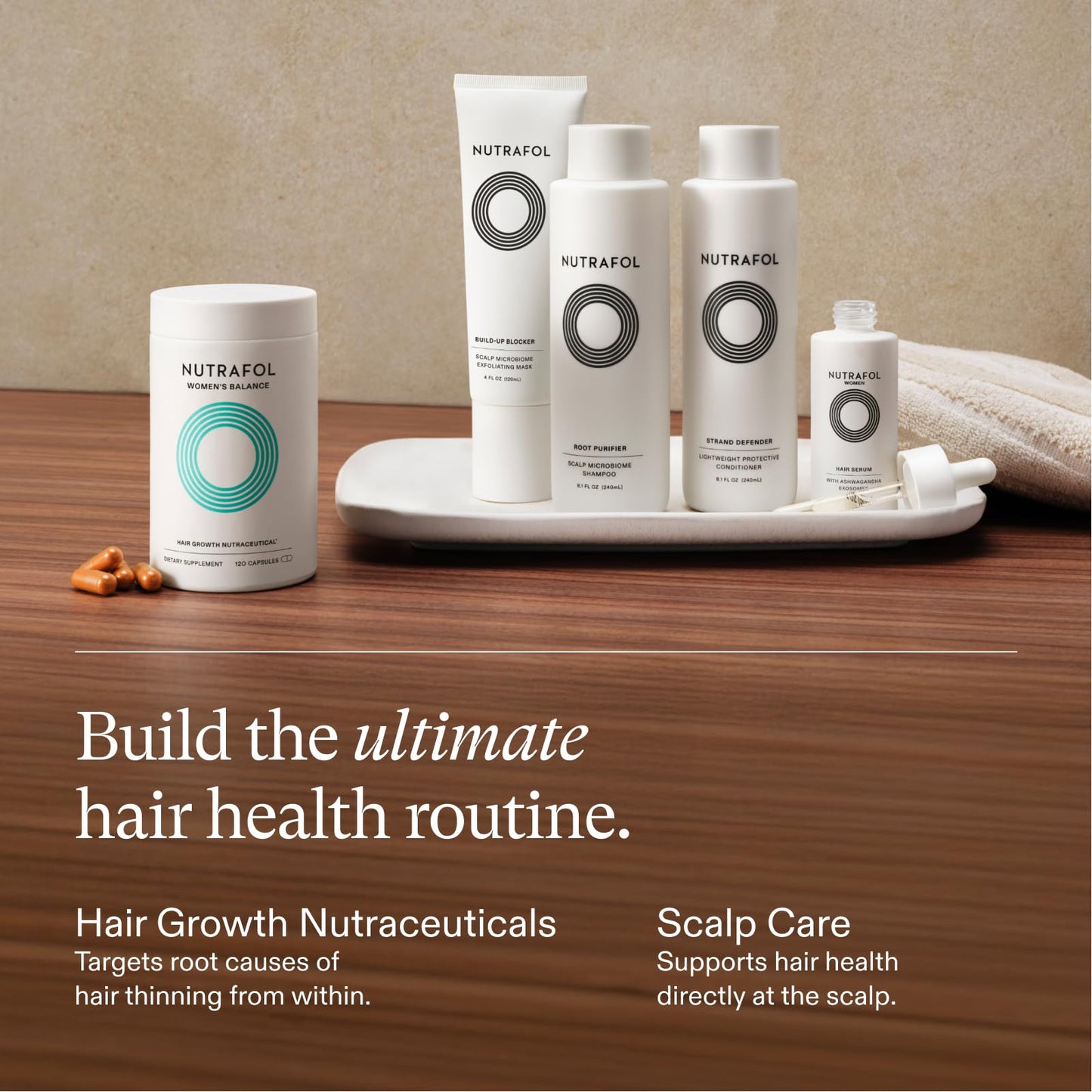 Nutrafol Women's Balance: Hair Growth Supplement for Women 45+