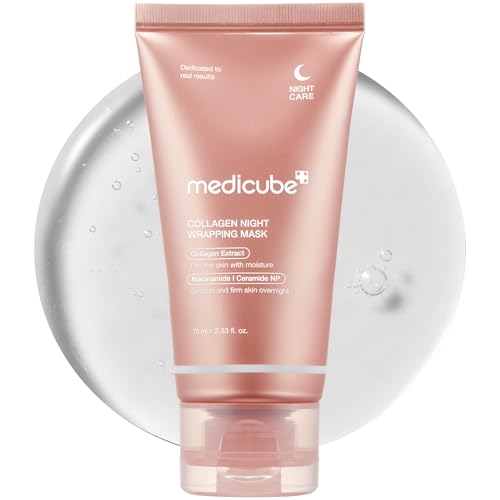 Medicube Collagen Overnight Wrapping Peel Off Mask - Elasticity, Hydration & Anti-Aging Care