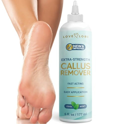 Extra Strength Foot Callus Remover Gel | Fast-Acting Pedicure Tool
