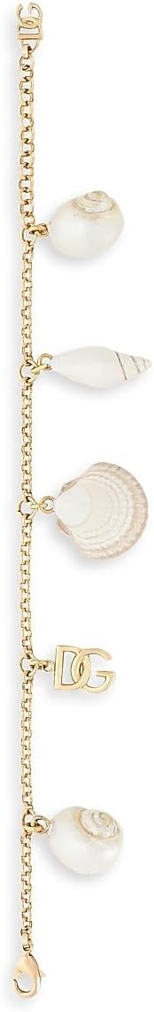 Dolce & Gabbana Goldtone Shell Charm Bracelet