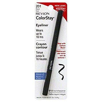 Revlon ColorStay Waterproof Eyeliner Pencil: 24HR Black Brown