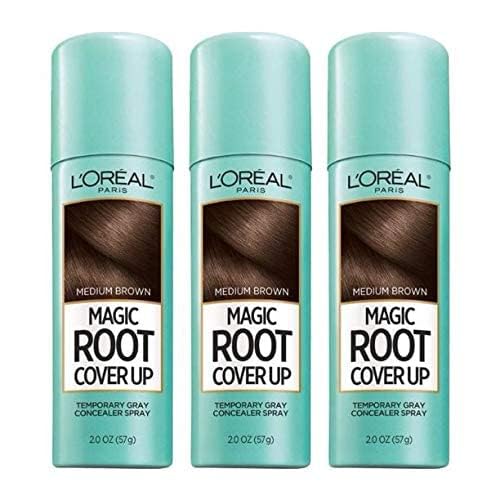 L'Oreal Magic Root Cover Up: Temporary Gray Concealer, Dark Brown
