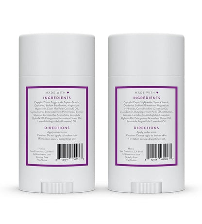 Native Aluminum-Free Deodorant - 72 Hour Odor Control with Shea Butter, Coconut & Vanilla