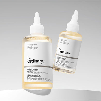 The Ordinary Glycolic Acid 7% Exfoliating Toner - Brightens & Smoothes Skin Tone, 3.4 Fl Oz