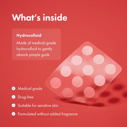 Hero Mighty Patch Original: Hydrocolloid Pimple Patch for Shrinking Zits in 1 Use (36 Ct)