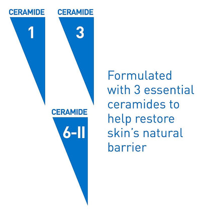CeraVe Hydrating Facial Cleanser - Hyaluronic Acid & 3 Ceramides for Normal to Dry Skin