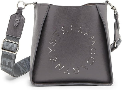 Stella McCartney Studded Logo Shoulder Bag | Polyamide | Italy