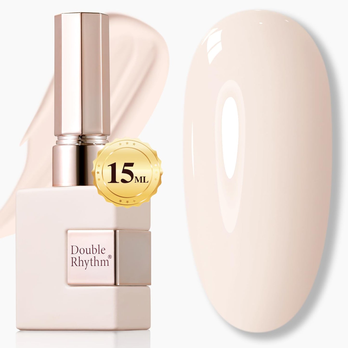 Burgundy 15ML Soak Off Gel Nail Polish - Sheer Finish, 28-Day Wear