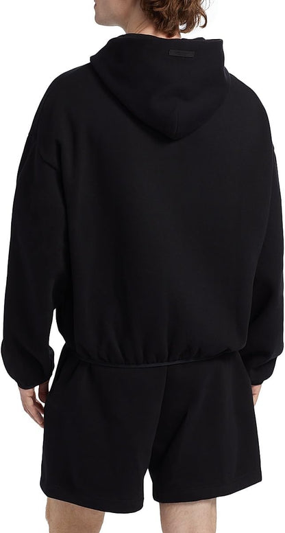 Fear of God NBA Fleece Hoodie – Cotton-Blend Pullover with Soft-Touch NBA Essentials Logo