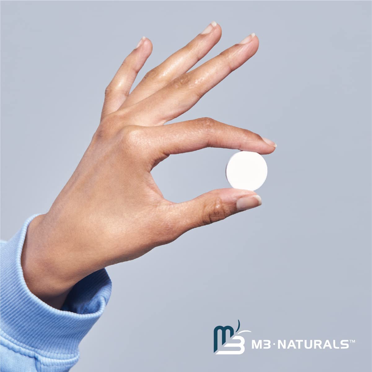 M3 Naturals Extra Strength Retainer & Invisalign Cleaner Tablets - Removes Odor, Stains, Plaque (120 Count)