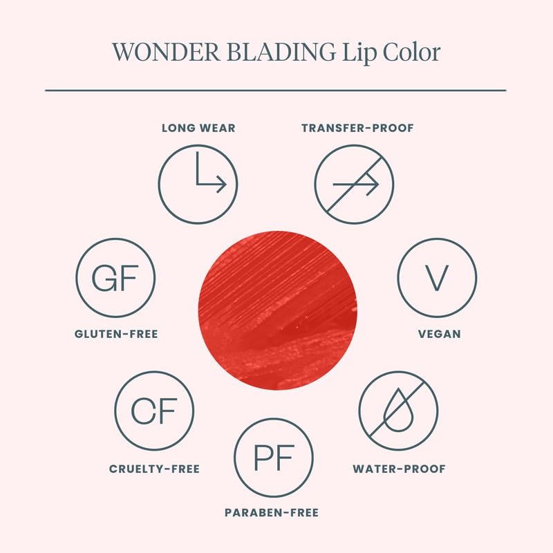 Wonderskin Peel Off Lip Stain: Waterproof, Transfer Proof Nude