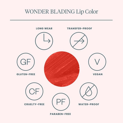 Wonderskin Peel Off Lip Stain: Waterproof, Transfer Proof Nude