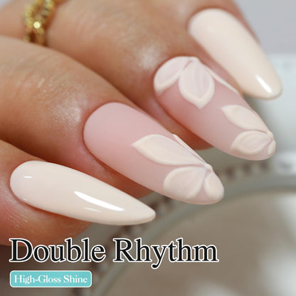 Burgundy 15ML Soak Off Gel Nail Polish - Sheer Finish, 28-Day Wear