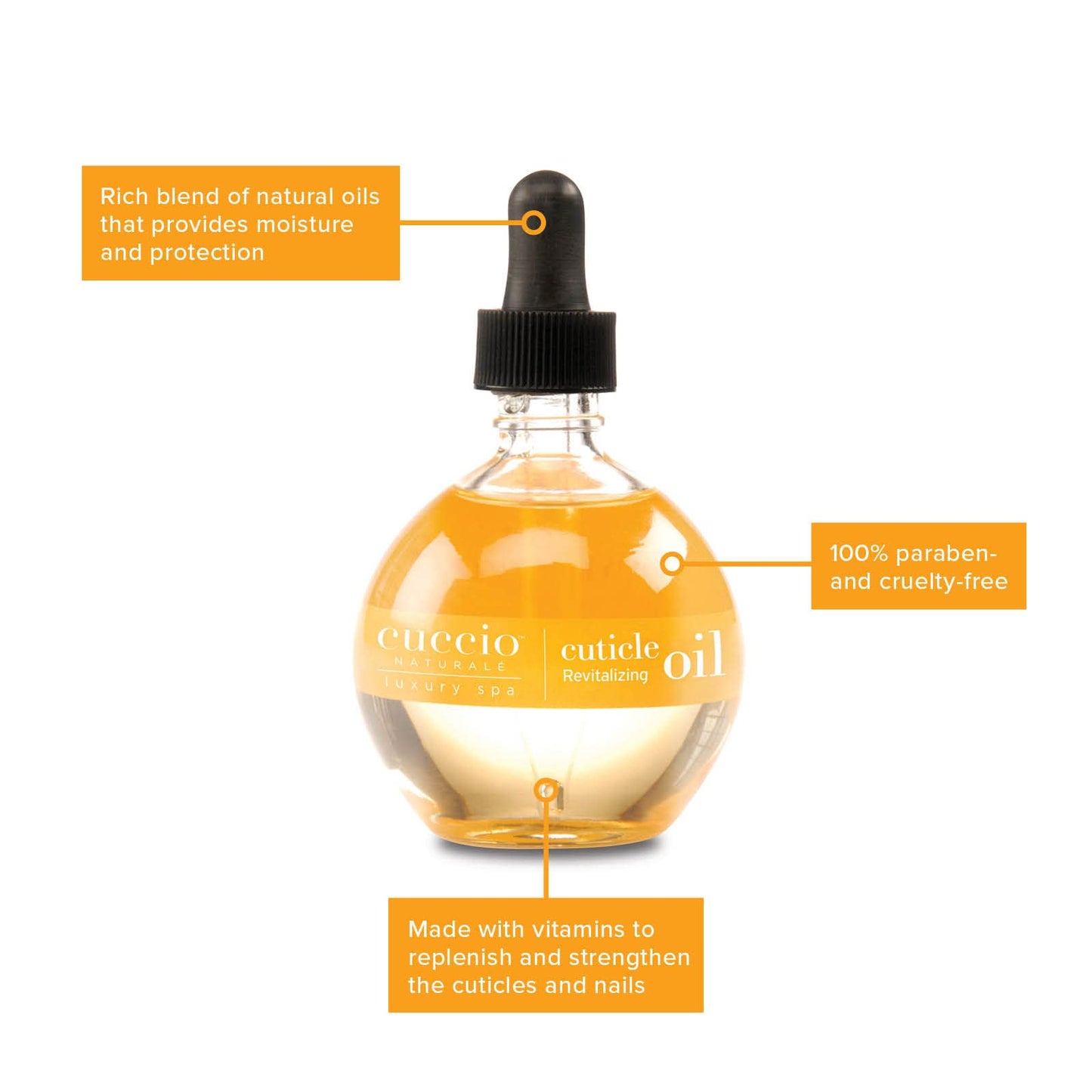 Cuccio Naturale Cuticle Oil | Milk & Honey Hydrating Nail Oil