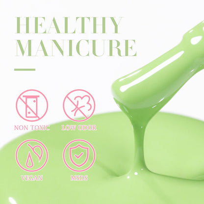 Burgundy 15ML Soak Off Gel Nail Polish - Sheer Finish, 28-Day Wear