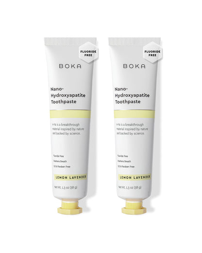Boka Fluoride-Free Toothpaste with Nano Hydroxyapatite (n-Ha) - Sensitive Teeth, Ela Mint