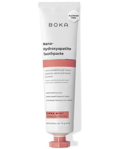 Boka Fluoride-Free Toothpaste with Nano Hydroxyapatite (n-Ha) - Sensitive Teeth, Ela Mint