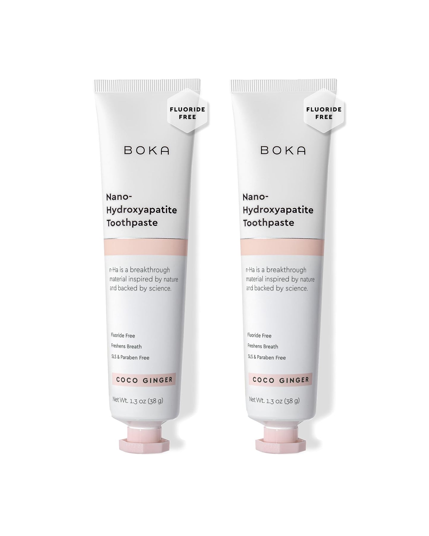 Boka Fluoride-Free Toothpaste with Nano Hydroxyapatite (n-Ha) - Sensitive Teeth, Ela Mint