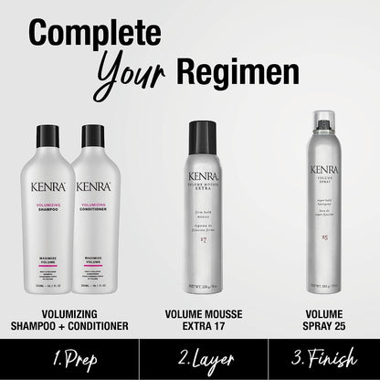 Kenra Volume Spray 25: Super Hold Hairspray, Humidity & Wind Resist
