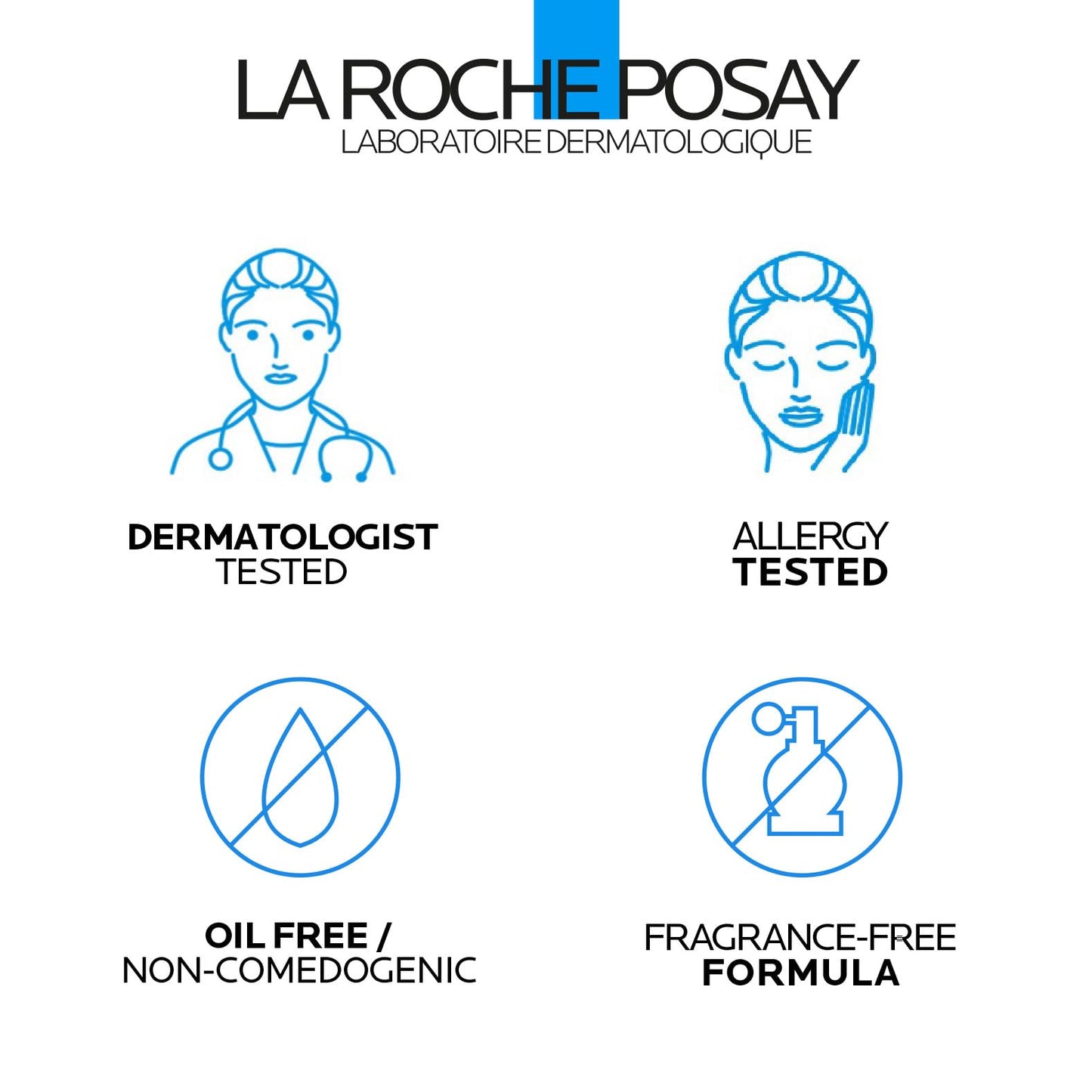 La Roche-Posay Toleriane Purifying Foaming Cleanser | Niacinamide & Ceramides Face Wash for Normal to Oily Sensitive Skin