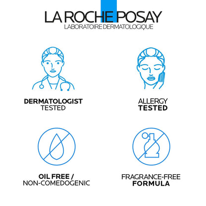 La Roche-Posay Toleriane Purifying Foaming Cleanser | Niacinamide & Ceramides Face Wash for Normal to Oily Sensitive Skin