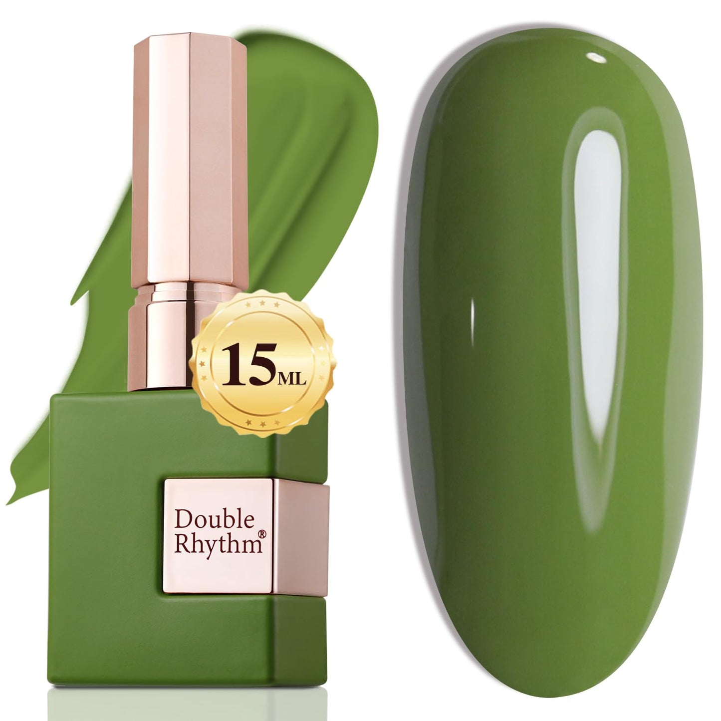 Burgundy 15ML Soak Off Gel Nail Polish - Sheer Finish, 28-Day Wear