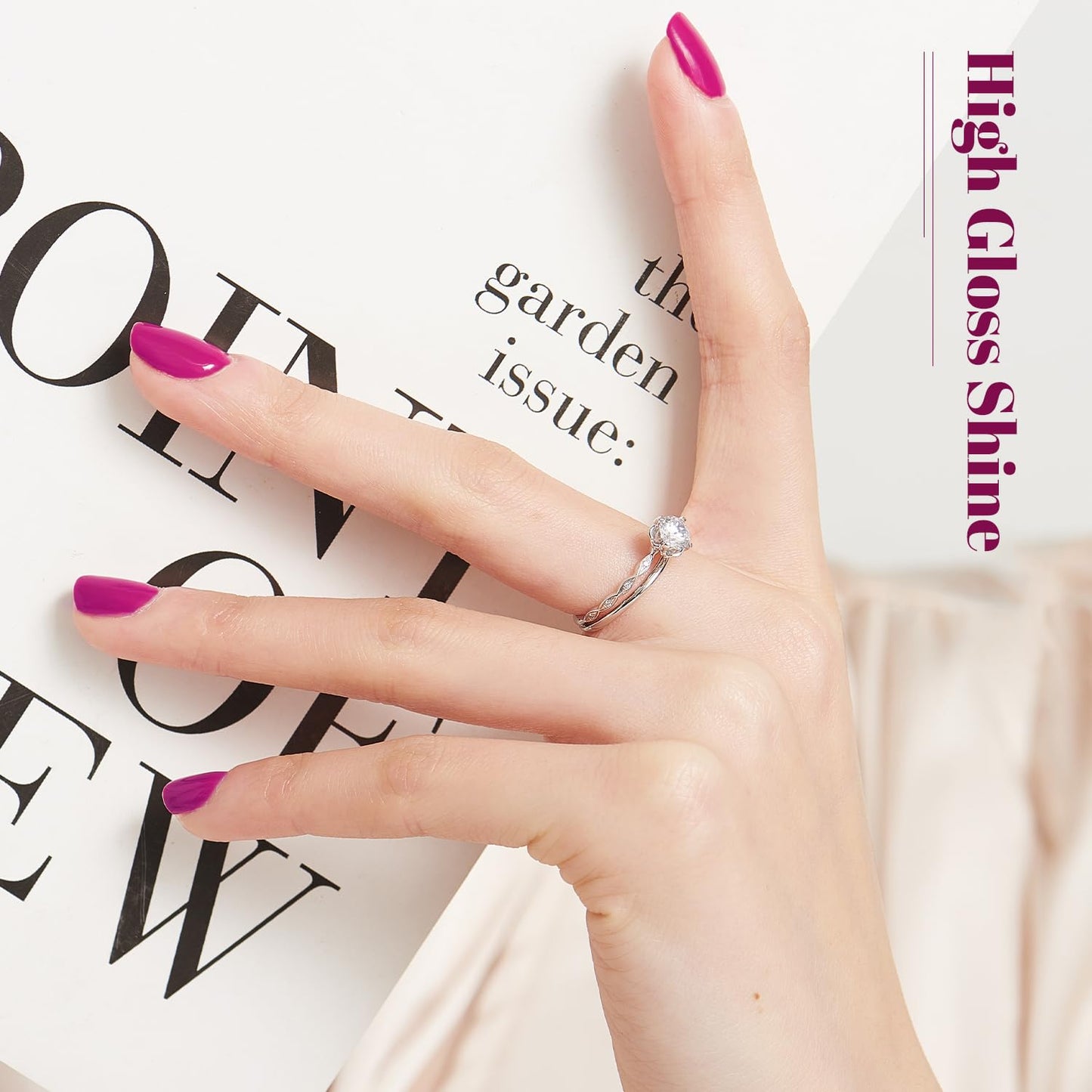 JODSONE 32 Color Gel Nail Kit w/ UV Light & 3 Top Coats | Gift Set