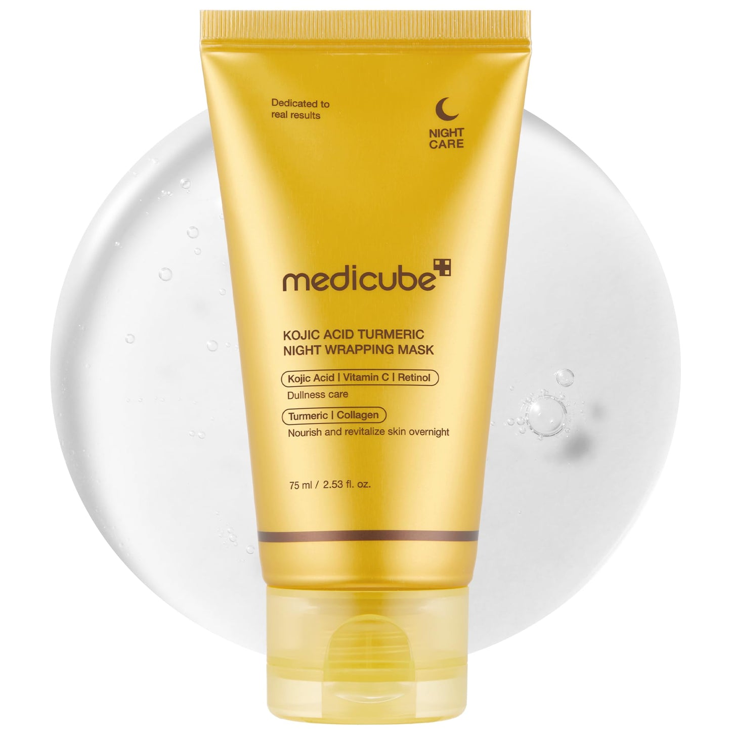 Medicube Collagen Overnight Wrapping Peel Off Mask - Elasticity, Hydration & Anti-Aging Care