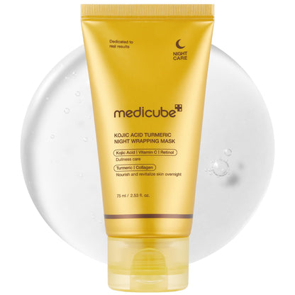 Medicube Collagen Overnight Wrapping Peel Off Mask - Elasticity, Hydration & Anti-Aging Care