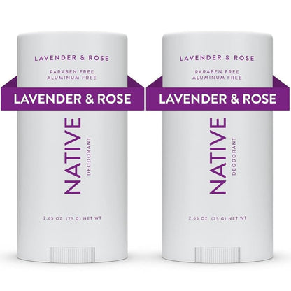 Native Aluminum-Free Deodorant - 72 Hour Odor Control with Shea Butter, Coconut & Vanilla