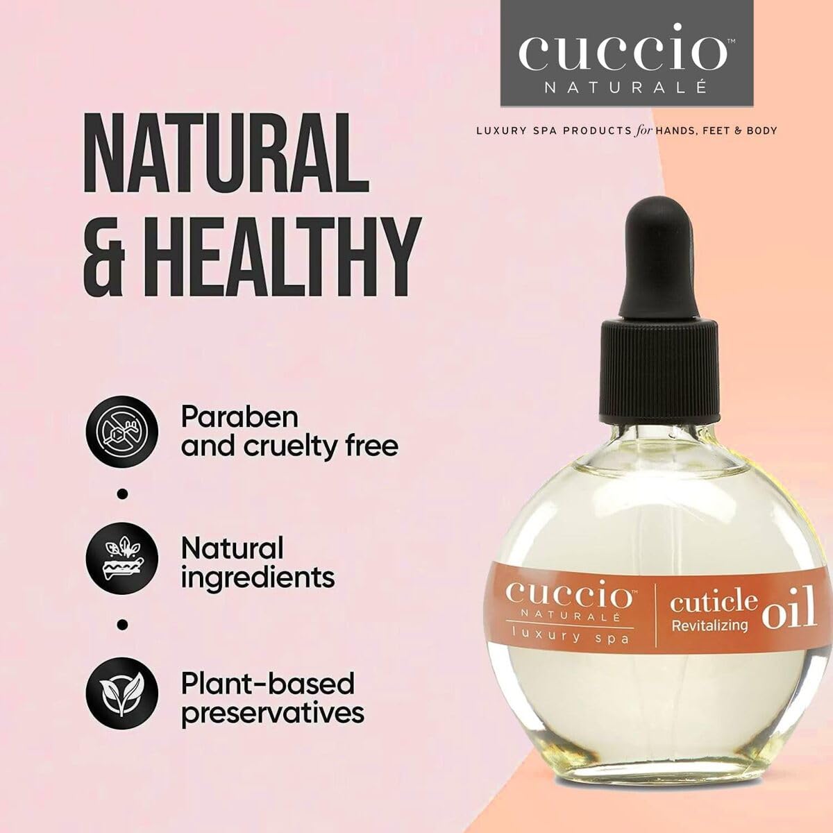 Cuccio Naturale Cuticle Oil | Milk & Honey Hydrating Nail Oil