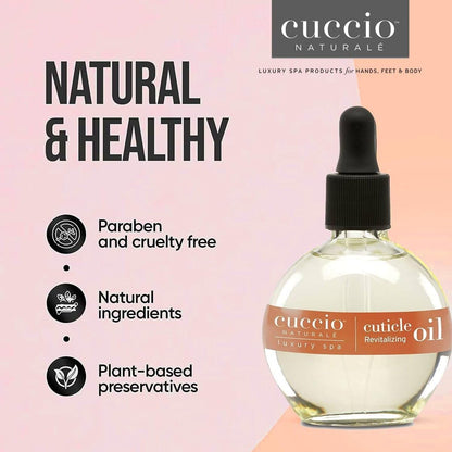 Cuccio Naturale Cuticle Oil | Milk & Honey Hydrating Nail Oil