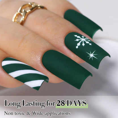 Burgundy 15ML Soak Off Gel Nail Polish - Sheer Finish, 28-Day Wear