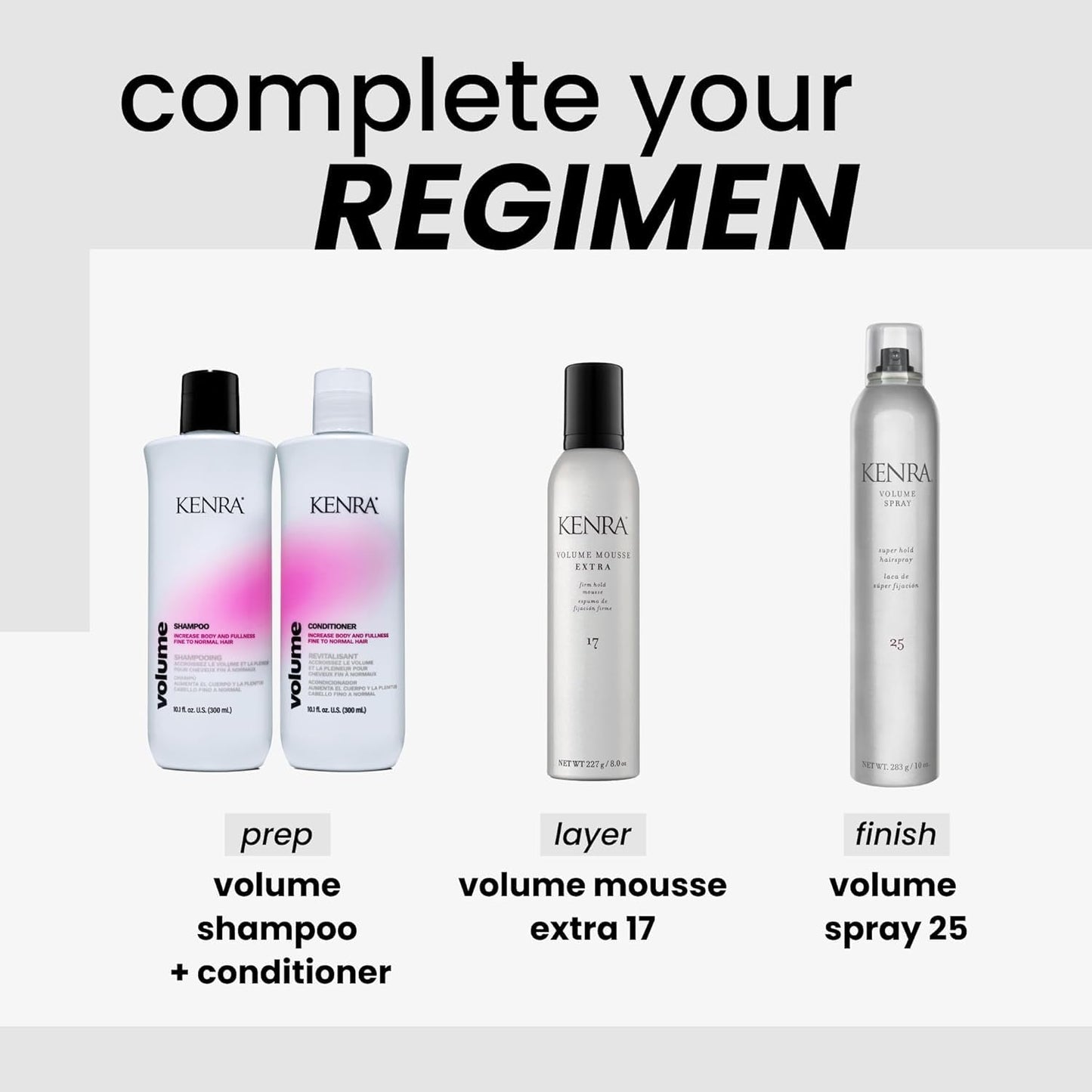 Kenra Volume Spray 25: Super Hold Hairspray, Humidity & Wind Resist