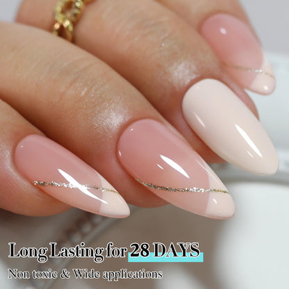 Burgundy 15ML Soak Off Gel Nail Polish - Sheer Finish, 28-Day Wear