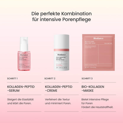 BIODANCE Bio-Collagen Real Deep Mask – Hydrating Overnight Hydrogel Sheet Mask for Pore Minimizing, Firming, Brightening & Sensitive Skin | Korean Skincare | 1.19oz x 4