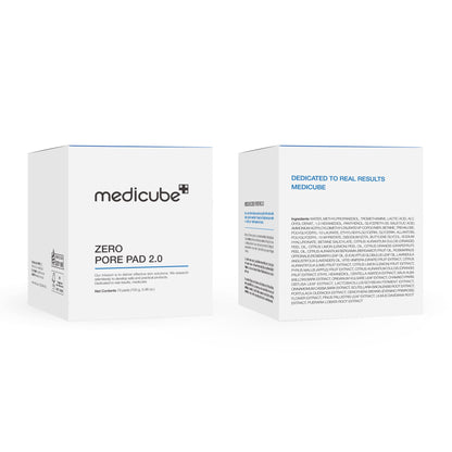 Medicube Zero Pore Pads 2.0 | Deep Pore Cleansing, Sebum Control & Smooth Skin | Korean Skincare for All Skin Types (70 Pads)