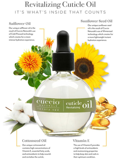 Cuccio Naturale Cuticle Oil | Milk & Honey Hydrating Nail Oil