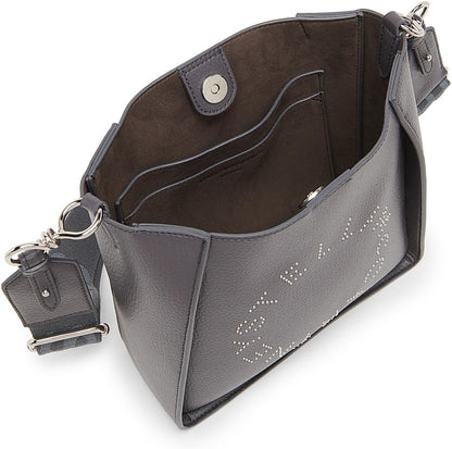 Stella McCartney Studded Logo Shoulder Bag | Polyamide | Italy