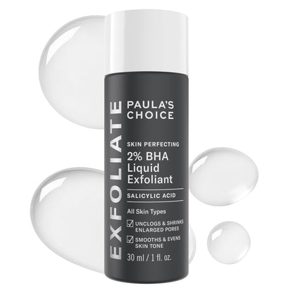 Paula's Choice SKIN PERFECTING 2% BHA Liquid Salicylic Acid Exfoliant - Blackheads & Pores, 4oz