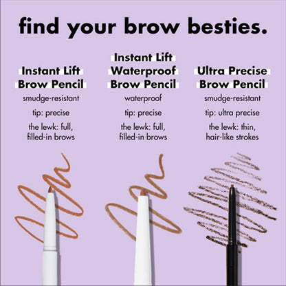 e.l.f. Instant Lift Brow Pencil: Dual-Sided Shaping & Defining Liner - Neutral Brown