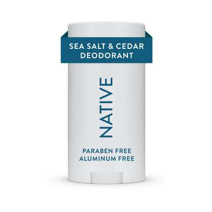 Native Aluminum-Free Deodorant - 72 Hour Odor Control with Shea Butter, Coconut & Vanilla