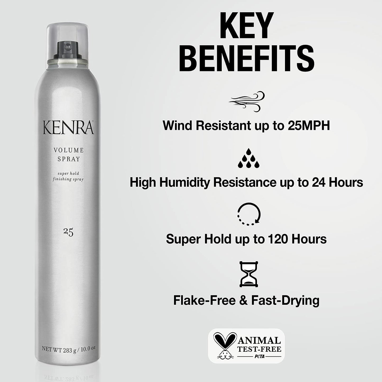 Kenra Volume Spray 25: Super Hold Hairspray, Humidity & Wind Resist