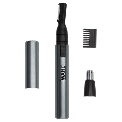 Wahl Micro Groomsman Personal Trimmer - Nose, Ear, Eyebrow & Facial Hair Detailer, Hygienic Heads