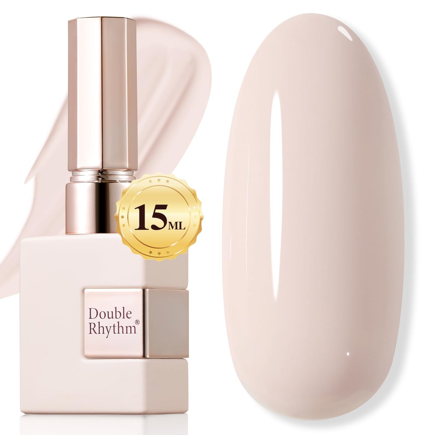 Burgundy 15ML Soak Off Gel Nail Polish - Sheer Finish, 28-Day Wear