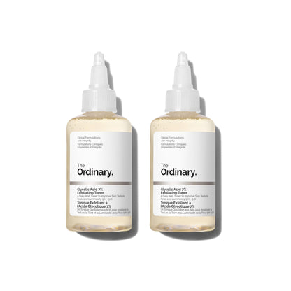 The Ordinary Glycolic Acid 7% Exfoliating Toner - Brightens & Smoothes Skin Tone, 3.4 Fl Oz
