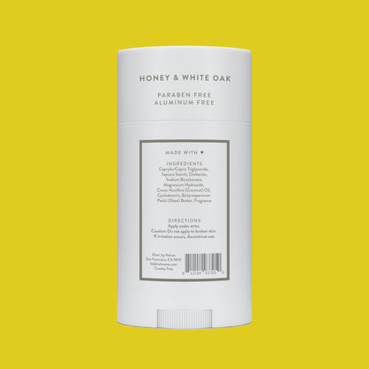 Native Aluminum-Free Deodorant - 72 Hour Odor Control with Shea Butter, Coconut & Vanilla