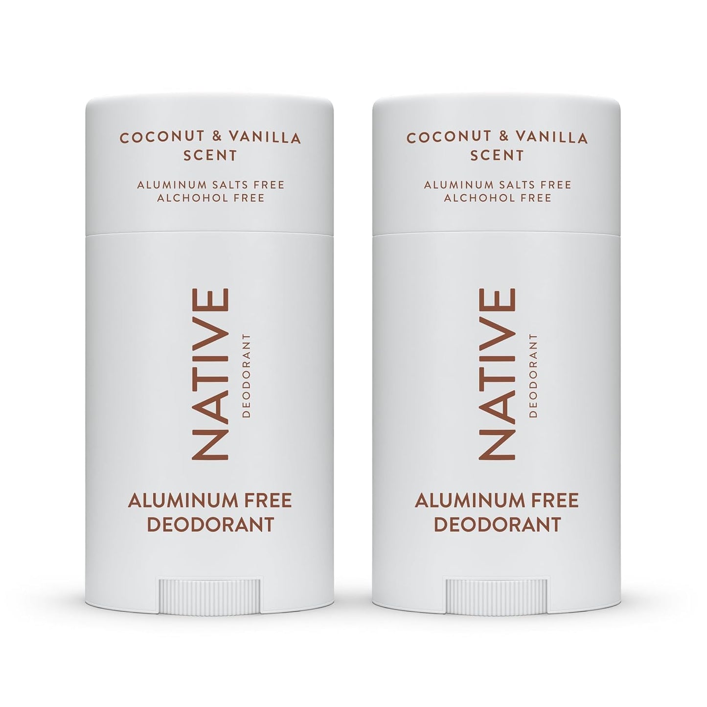 Native Aluminum-Free Deodorant - 72 Hour Odor Control with Shea Butter, Coconut & Vanilla