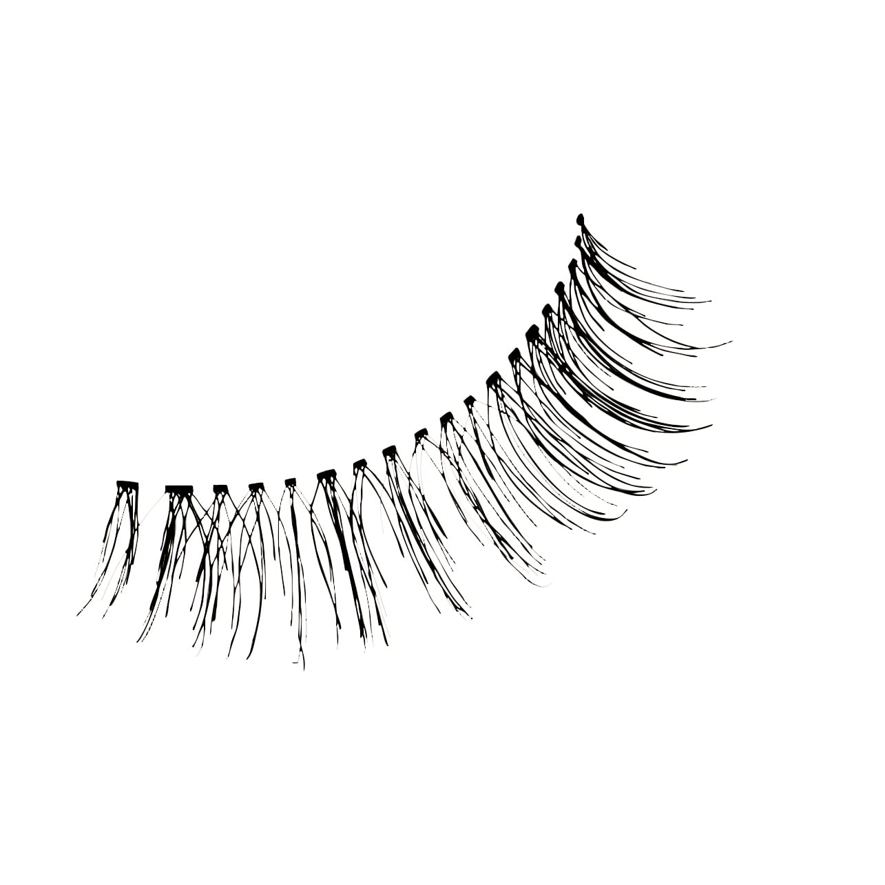 KISS So Wispy, False Eyelashes, 'Style #11', 12mm, Includes 5 Pairs Of Lashes, Easy to Apply, Reusable Lash Clusters