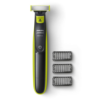 Philips Norelco OneBlade 360 Hybrid Electric Trimmer & Shaver with 5-in-1 Adjustable Comb